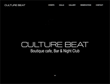 Tablet Screenshot of culturebeatclub.com